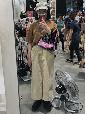 「travel」｜「アイテム（サンダル）」を使った、wailingさん（レディース・161cm）の夏コーディネート