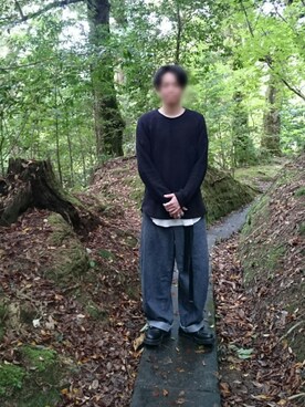 「bukht」｜「アイテム（アクセサリー）」を使った、N.Fさん（メンズ・170cm）の秋コーディネート