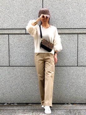 「スタンスミス」｜Lui★さん（レディース・153cm）の秋コーディネート