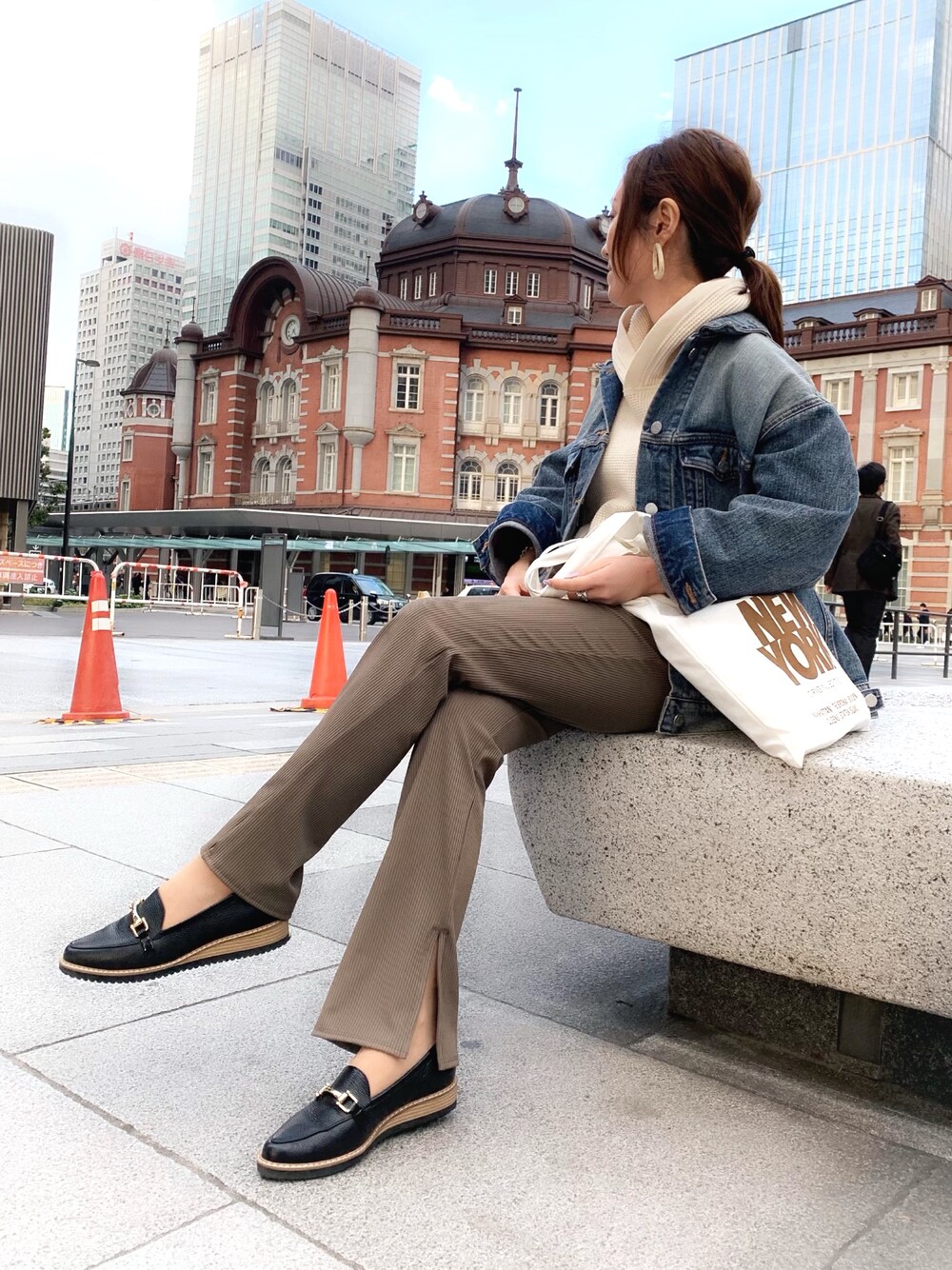 ALLUMER / アリュメール ワッフルプルパーカー 楽天市場】Allumer アリュメール 長袖 オーバーサイズ ワッフル