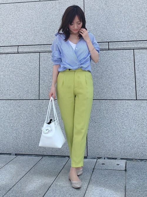 SLOBE IENA somelos 2wayシャツ SLOBE IENA（スローブイエナ）の「SOMELOS 2WAY シャツ【手洗い可能