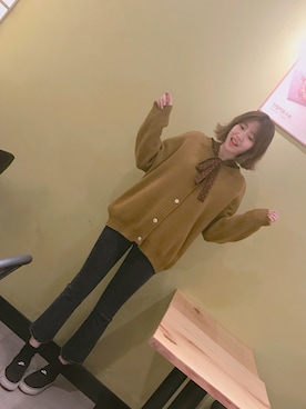「衬衣」｜carrotさん（レディース・170cm）の冬コーディネート