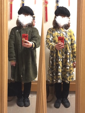 「KILKI（キルキー）のアイテム」を使った、まっきさん（レディース・148cm）の冬コーディネート