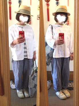 「see design（シーデザイン）のアイテム」を使った、まっきさん（レディース・148cm）の春コーディネート