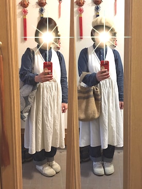 「see design（シーデザイン）のアイテム」を使った、まっきさん（レディース・148cm）の春コーディネート