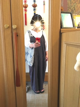 「see design（シーデザイン）のアイテム」を使った、まっきさん（レディース・148cm）の夏コーディネート