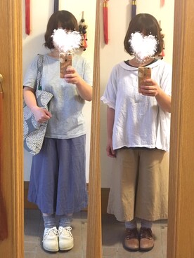 「see design（シーデザイン）のアイテム」を使った、まっきさん（レディース・148cm）の秋コーディネート