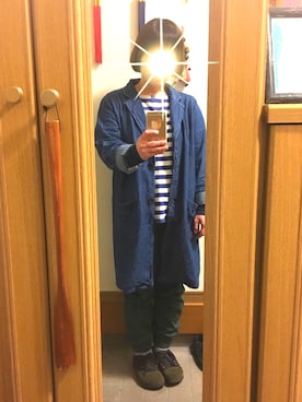 「North Object（ノースオブジェクト）のアイテム（トップス）」を使った、まっきさん（レディース・148cm）の秋コーディネート