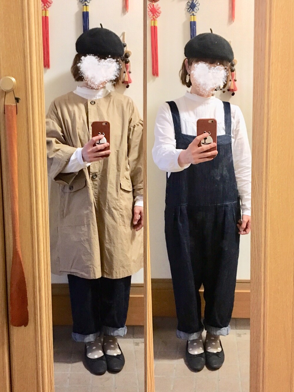 「今日の服、今日のコーデ、春アウター」｜「SUN VALLEYのアイテム（ジャケット/アウター、ベージュ系）」を使った、まっきさん（レディース・148cm）の春コーディネートの1枚目の写真