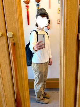 「North Object（ノースオブジェクト）のアイテム」を使った、まっきさん（レディース・148cm）の秋コーディネート