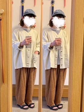 「Wordtrobe（ワードトローブ）のアイテム」を使った、まっきさん（レディース・150cm）の春コーディネート