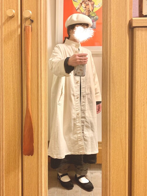 まっき 無印良品のジャケット アウターを使ったコーディネート Wear