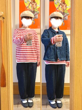 「SO（エスオー）のアイテム（トップス）」を使った、まっきさん（レディース・150cm）の春コーディネート