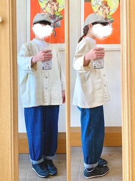 「Wordtrobe（ワードトローブ）のアイテム」を使った、まっきさん（レディース・150cm）の春コーディネート