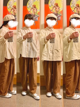 「Wordtrobe（ワードトローブ）のアイテム」を使った、まっきさん（レディース・150cm）の春コーディネート