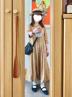 「CLOUDNINE（クラウドナイン）のアイテム」を使った、まっきさん（レディース・149cm）の春コーディネート