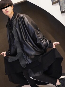 「ZOZO（ゾゾ）のアイテム（ジャケット/アウター）」を使った、fashion_babyさん（メンズ・178cm）の冬コーディネート