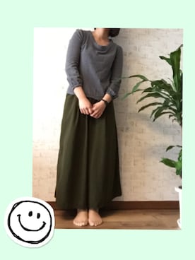 「スカーチョコーデ」｜つちゃんさん（レディース・155cm）の春コーディネート