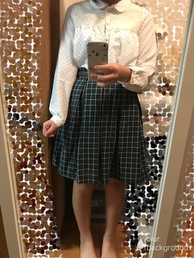 「NOWHERE（ノーウェア）のアイテム」を使った、すずゆらさん（レディース・162cm）の春コーディネート