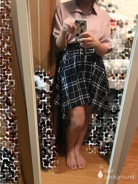 「NOWHERE（ノーウェア）のアイテム」を使った、すずゆらさん（レディース・163cm）の夏コーディネート