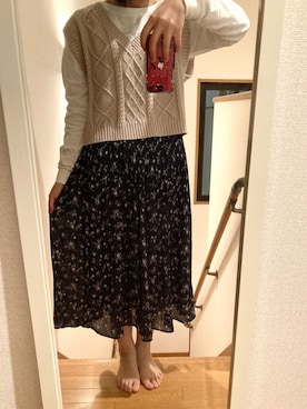 すずゆらさん（レディース・163cm）の冬コーディネート