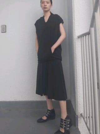 TOGA（トーガ）の「Toga - カットアウト バックルブーツ - women