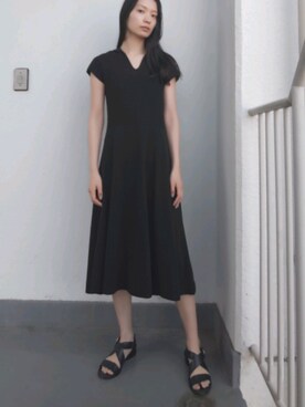 「rag & bone（ラグアンドボーン）のアイテム（サンダル）」を使った、美加里さん（レディース・170cm）の春コーディネート