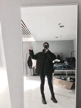 「Dr. Martens（ドクターマーチン）のアイテム（ブーツ、グリーン系）」を使った、Win Chanさん（レディース・160cm）の夏コーディネート