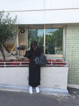 「korean」｜「アイテム（ジャケット/アウター）」を使った、Win Chanさん（レディース・160cm）の夏コーディネート