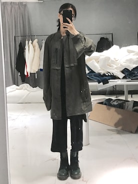 「workoutfit」｜「アイテム（ジャケット/アウター）」を使った、Win Chanさん（レディース・160cm）の夏コーディネート