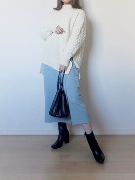 ひぃちゃんさん（レディース・163cm）の春コーディネート