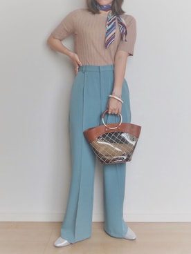 ひぃちゃんさん（レディース・163cm）の春コーディネート