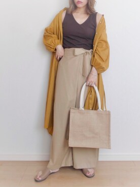 ひぃちゃんさん（レディース・163cm）の春コーディネート