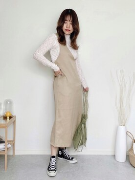 ひぃちゃんさん（レディース・163cm）の春コーディネート