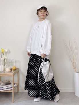 ひぃちゃんさん（レディース・163cm）の春コーディネート