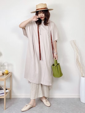 ひぃちゃんさん（レディース・163cm）の春コーディネート