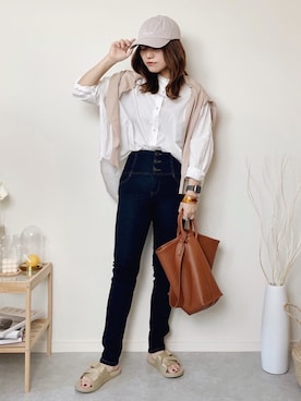 ひぃちゃんさん（レディース・163cm）の春コーディネート