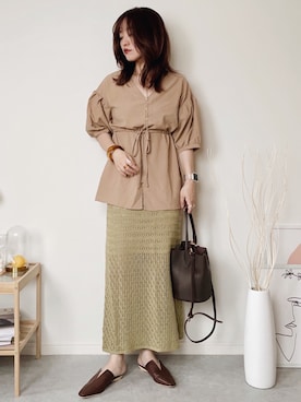 ひぃちゃんさん(レディース・163cm)の夏コーディネート