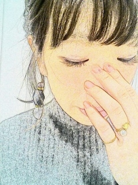 「Tiny（タイニー）のアイテム（アクセサリー）」を使った、miiさん（レディース・161cm）の冬コーディネート