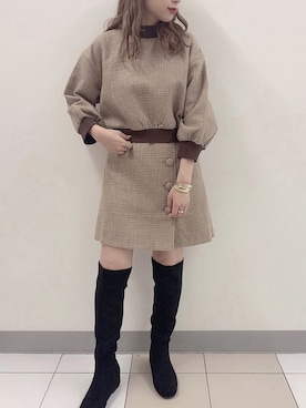 ayakaさん(レディース・154cm)の秋コーディネート