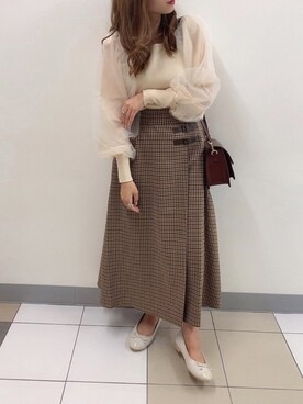 ayakaさん（レディース・154cm）の秋コーディネート