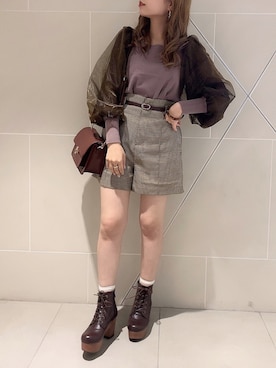 ayakaさん（レディース・154cm）の秋コーディネート