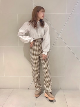 ayakaさん（レディース・154cm）の秋コーディネート