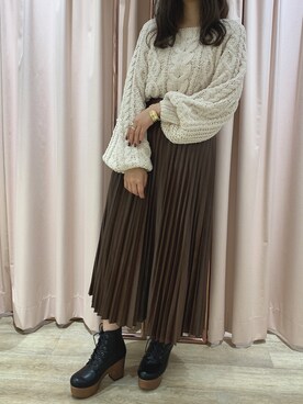 ayakaさん（レディース・154cm）の秋コーディネート