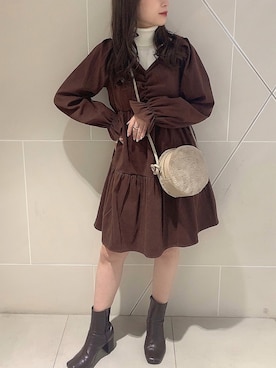 ayakaさん（レディース・154cm）の秋コーディネート