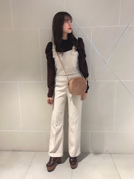 ayakaさん（レディース・154cm）の冬コーディネート