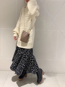 ayakaさん（レディース・154cm）の冬コーディネート