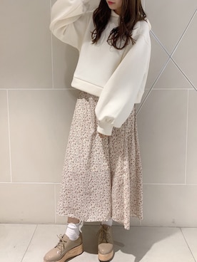 ayakaさん（レディース・154cm）の冬コーディネート