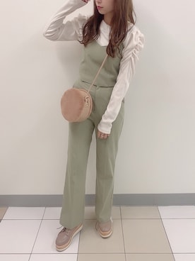 ayakaさん（レディース・154cm）の冬コーディネート