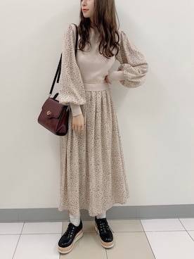 ayakaさん（レディース・154cm）の冬コーディネート